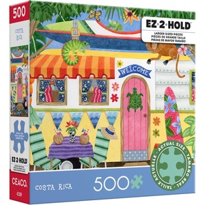 image:imageCeaco  Costa Rica  500 Large Piece Jigsaw Puzzle for Adults