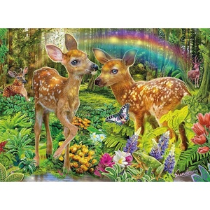 image:imageCeaco  Deer Harmony  100 Piece Jigsaw Puzzle