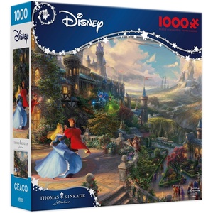 image:imageCeaco  Disney Kinkade  Sleeping Beauty in the Moonlight  1000PC Puzzle