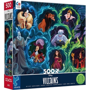 image:imageCeaco  Disney Stitch Sweet Thing Glow  100 Piece Puzzle for Kids Ages 68Villains I