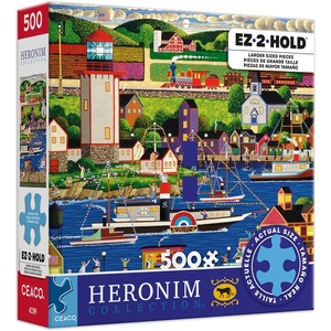 image:imageCeaco  Heronim Collection Holiday Boat Parade  500 Piece Puzzle
