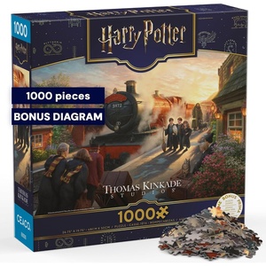 image:imageCeaco  Hogwarts Express 1000Piece Jigsaw Puzzle  Thomas Kinkade