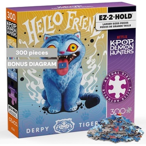 image:imageCeaco  Kpop Demon Hunters  Derpy Tiger  300 Piece Puzzle