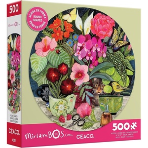 image:imageCeaco  Patiently Waiting  500 Piece Jigsaw Puzzle for Adults19 Round