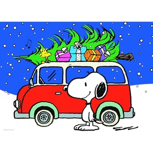 image:imageCeaco  Peanuts  Peace and Presents  Holiday  100PC Puzzle