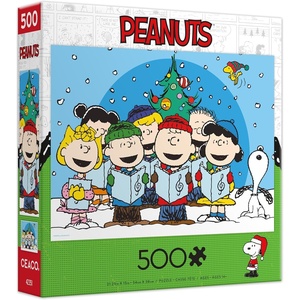 image:imageCeaco  Peanuts Carolers  500PC Christmas Puzzle