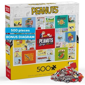 image:imageCeaco  Peanuts Highlights 500 Piece Jigsaw Puzzle