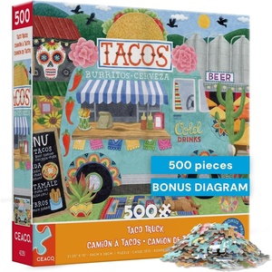image:imageCeaco  Taco Truck  500 Piece Jigsaw Puzzle for Adults