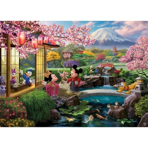 image:imageCeaco  Thomas Kinkade Disney  Mickey and Minnie  1000 Piece Puzzle